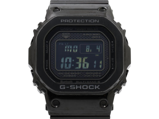 CASIO カシオ 腕時計 G-SHOCK フルメタル GMW-B5000GD-1JF ブラック デジタル文字盤 ステンレス メンズ デジタル ソーラー電波