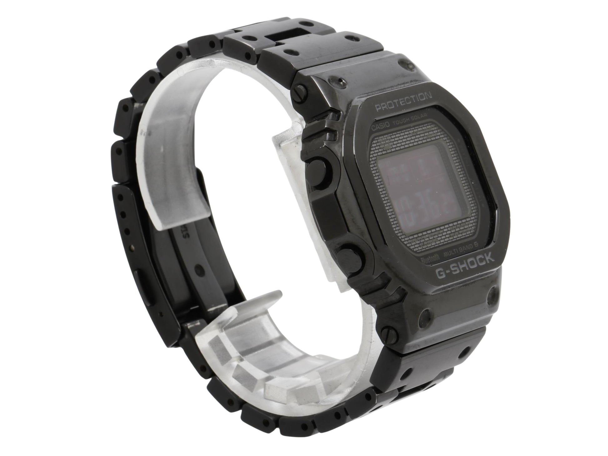 CASIO カシオ 腕時計 G-SHOCK フルメタル GMW-B5000GD-1JF ブラック デジタル文字盤 ステンレス メンズ デジタル ソーラー電波