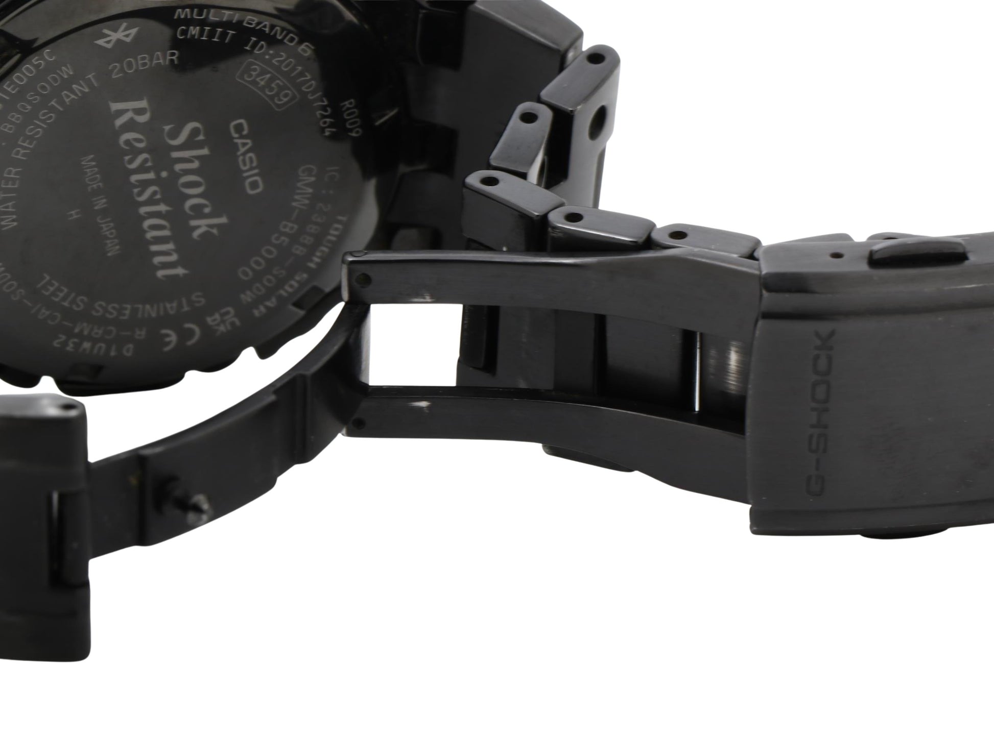 CASIO カシオ 腕時計 G-SHOCK フルメタル GMW-B5000GD-1JF ブラック デジタル文字盤 ステンレス メンズ デジタル ソーラー電波