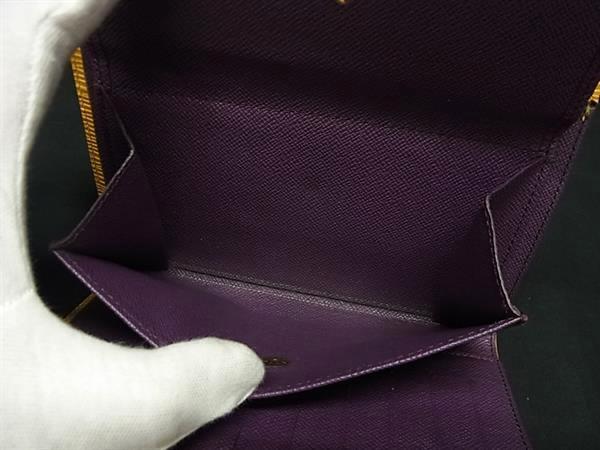 LOUIS VUITTON ルイヴィトン 財布 ポルトトレゾールエテュイパピエ M63719 ジョーヌ(イエロー系) エピ レディース 三つ折り 財布