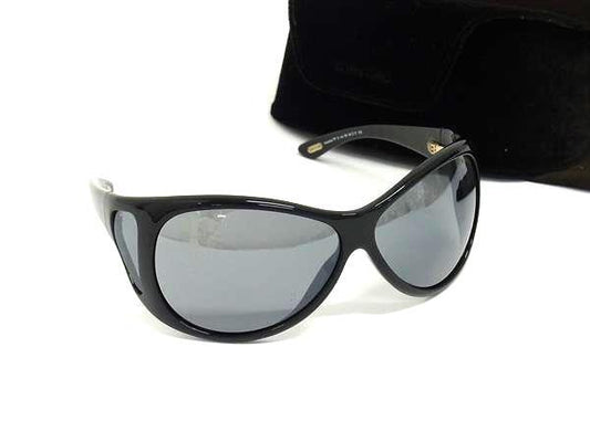 TOM FORD トムフォード サングラス Natasha TF 12 ブラック クリアグレー プラスチック ユニセックス 美品