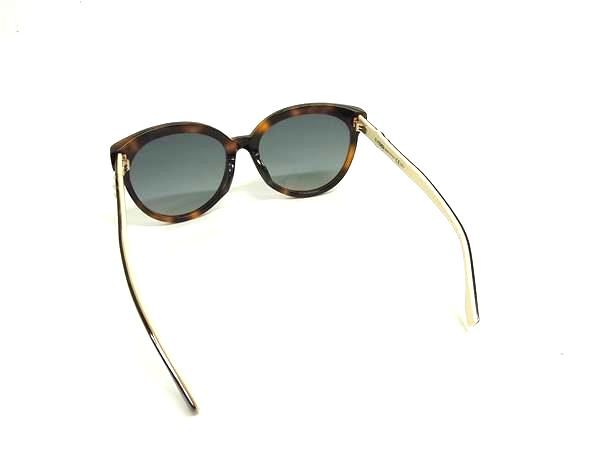 FENDI フェンディ サングラス FF 0268/F/S ブラウン クリアブルー プラスチック ユニセックス 美品