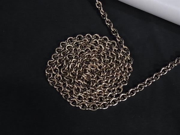 FURLA フルラ ショルダーバッグ FLOW フロー アイボリー系 レザー レディース チェーン ゴールド金具 美品