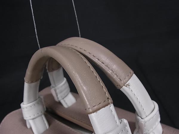 FURLA フルラ ハンドバッグ ヴィーナス ベージュ アイボリー レザー レディース 2WAY 美品