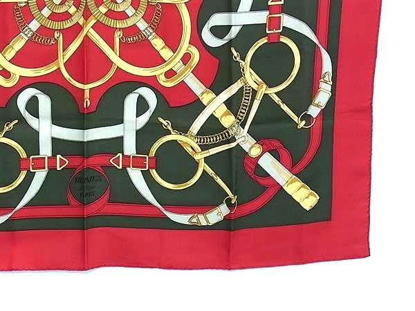 HERMES エルメス スカーフ カレ90 Eperon d'or エプロンドール マルチカラー シルク100% レディース 大判