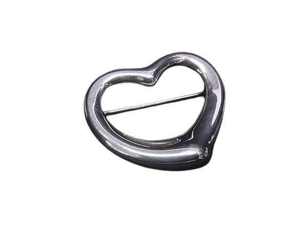 TIFFANY＆Co ティファニー ブローチ エルサペレッティ オープンハート シルバー SV925 レディース