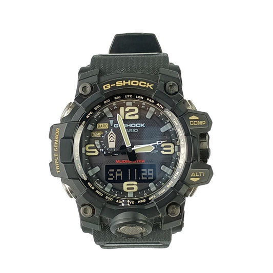 CASIO カシオ 時計 GSHOCK MASTER OF G LAND MUDMASTER マッドマスター GWG10001AJF ブラック文字盤 樹脂 ステンレススチール メンズ デジアナ