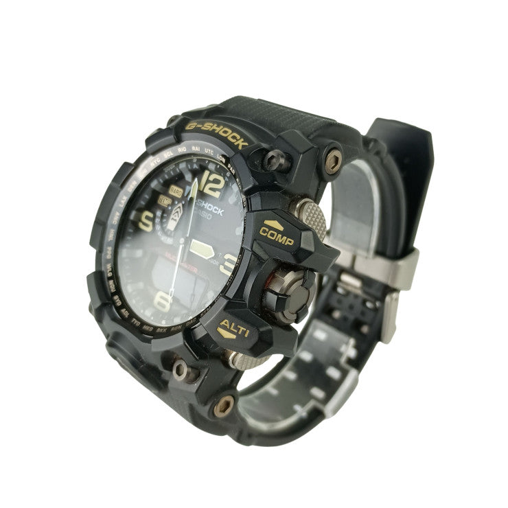 CASIO カシオ 時計 GSHOCK MASTER OF G LAND MUDMASTER マッドマスター GWG10001AJF ブラック文字盤 樹脂 ステンレススチール メンズ デジアナ