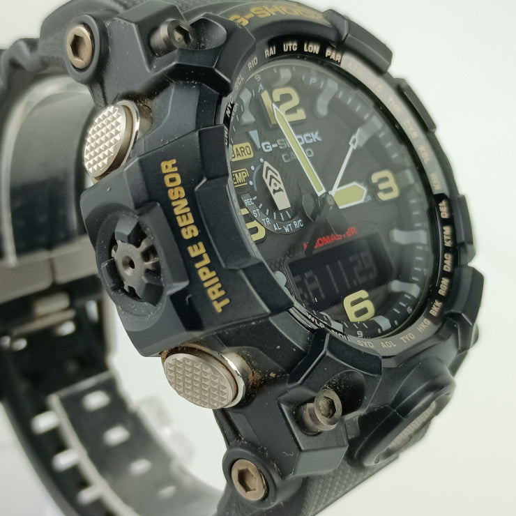 CASIO カシオ 時計 GSHOCK MASTER OF G LAND MUDMASTER マッドマスター GWG10001AJF ブラック文字盤 樹脂 ステンレススチール メンズ デジアナ