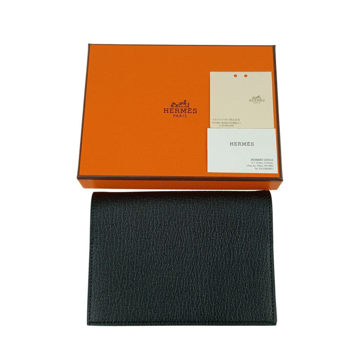 HERMES エルメス 手帳カバー AGENDA アジェンダ GM 028179CA BLACK ブラック シェーブル ユニセックス 新品未使用展示品