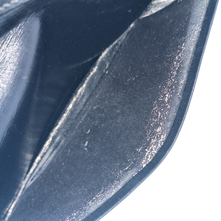 LOUIS VUITTON ルイ ヴィトン 長財布 ポルトカルトクレディ円 M63212(旧型) ブラック エピレザー メンズ 二つ折り 札入れ