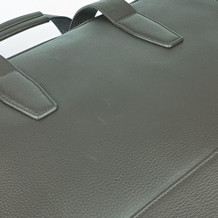 超美品 S.T.Dupont エス テー デュポン ビジネスバッグ ブリーフケース - ダークブラウン系 レザー メンズ 2WAY ショルダーバッグ