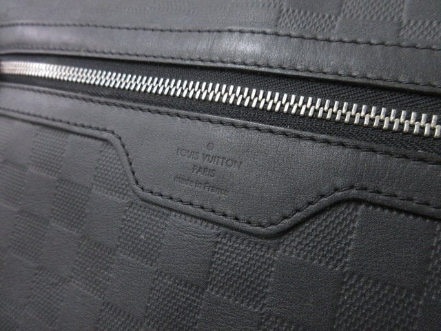 LOUIS VUITTON ルイヴィトン ショルダー バッグ カリプソMM N41201 オニキス ダミエアンフィニ メンズ シルバー金具