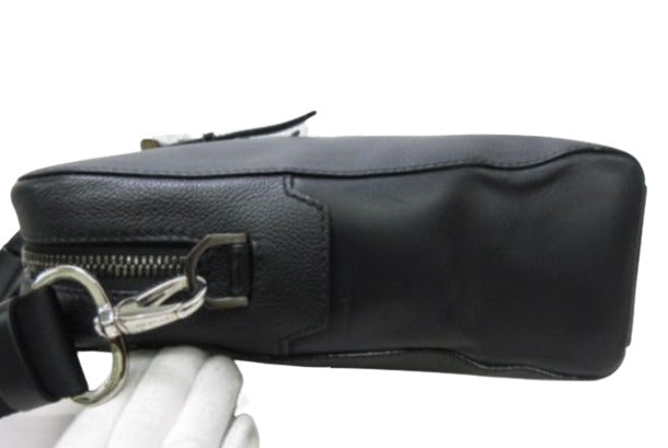 BVLGARI ブルガリ ブリーフケース BVLGARI BVCKLE ビジネスバッグ 281993 ブラック レザー メンズ 2WAY シルバー金具