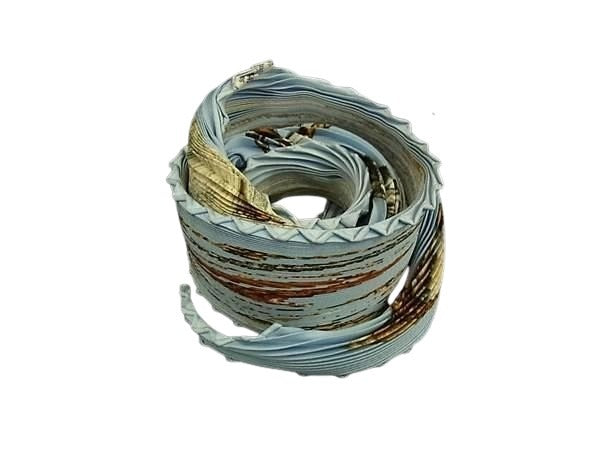 HERMES エルメス プリーツスカーフ カレプリセ A propos de Bottes ブーツについて - マルチカラー シルク100% レディース