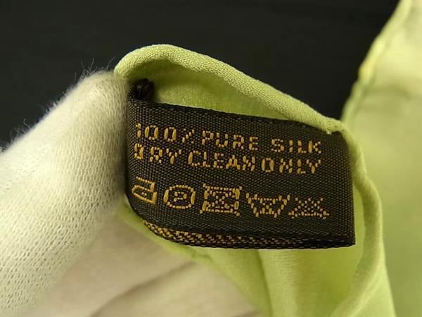 LOUIS VUITTON ルイヴィトン スカーフ モノグラム - ライトグリーン シルク100% レディース 大判