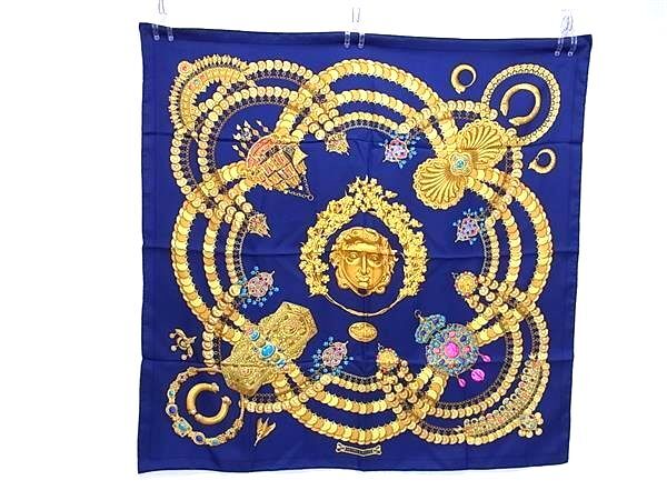 HERMES エルメス スカーフ カレ90 KOSMIMA 宇宙 - マルチカラー シルク100% レディース 大判 美品