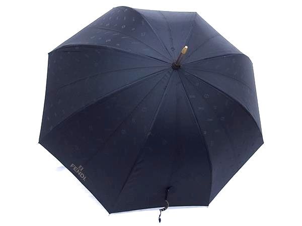 FENDI フェンディ アンブレラ - ブラック系 レディース