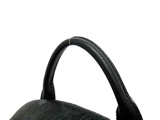 MCM エムシーエム リュックサック ヴィセトス MMK65VE38BK001 ブラック レザー ユニセックス スタッズ シルバー金具