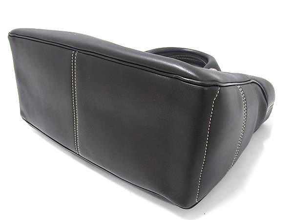 CELINE セリーヌ ハンドバッグ マカダム ブギーバッグ ダークブラウン レザー レディース 美品