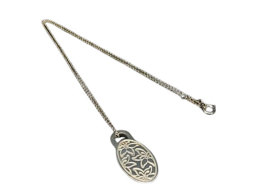 美品 TIFFANY＆Co ティファニー ネックレス GO WOMEN 2013 - シルバー SV925 レディース