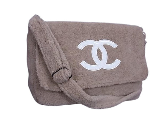 美品 CHANEL シャネル ショルダーバッグ プレシジョン - ベージュ系 ボア レディース ココマーク