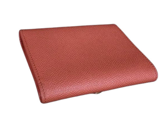 美品 BVLGARI ブルガリ 財布 ブルガリブルガリ - オレンジ系 レザー レディース 三つ折り ロゴクリップ ゴールド金具