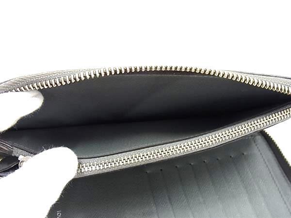 LOUIS VUITTON ルイヴィトン 長財布 タイガ ジッピー ウォレット ヴェルティカル M32601 グラシエ レザー メンズ ラウンドファスナー 二つ折り財布 シルバー金具