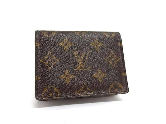 LOUIS VUITTON ルイヴィトン カードケース モノグラム ジャポンサンガプール M60530 ブラウン PVC×レザー ユニセックス