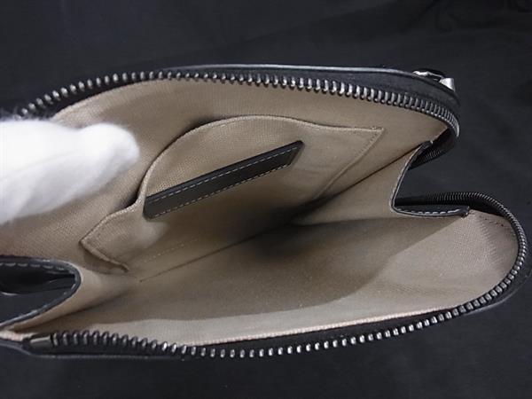 GIVENCHY ジバンシィ ハンドバッグ アンティゴナ ポートフォリオポーチ シルバー パテントレザー ユニセックス 2WAY 新品未使用展示品