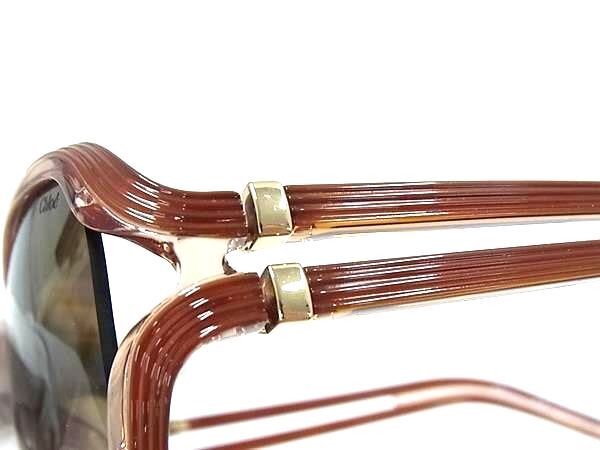 Chloe クロエ サングラス CE695SA ブラウン系 プラスチック ユニセックス 超美品