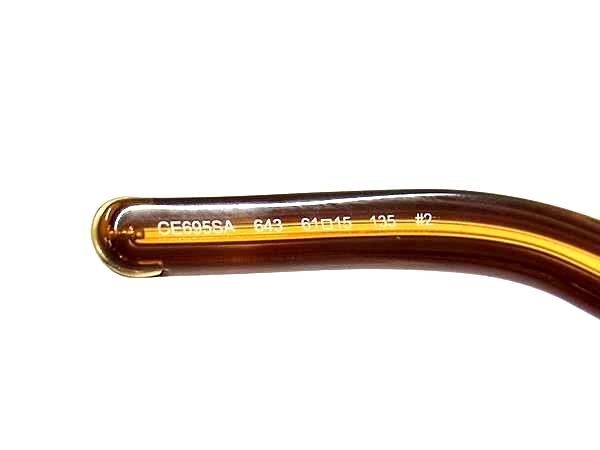 Chloe クロエ サングラス CE695SA ブラウン系 プラスチック ユニセックス 超美品