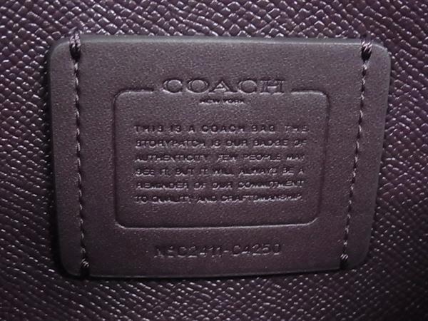 COACH コーチ トートバッグ シグネチャー モリー トート 25 C4250 アイボリー系 PVC×レザー レディース 2WAY 新品未使用展示品