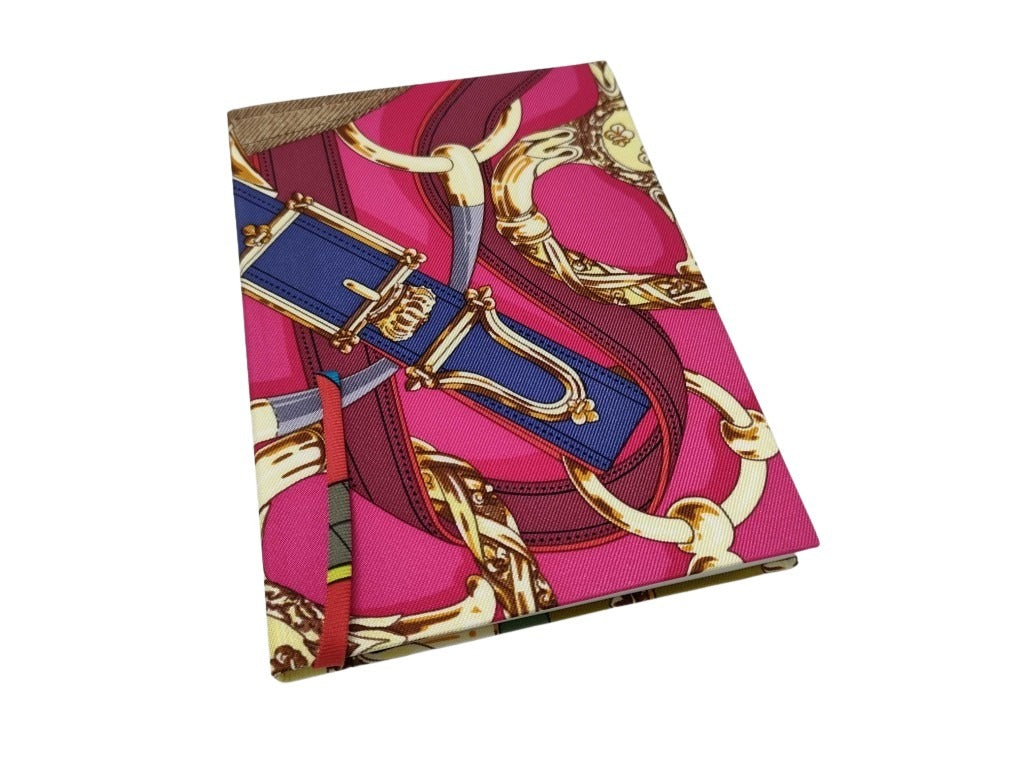 HERMES エルメス シルクツイル ノート カヴァルカドゥール 200650A 5J マルチカラー シルク レディース 新品未使用展示品