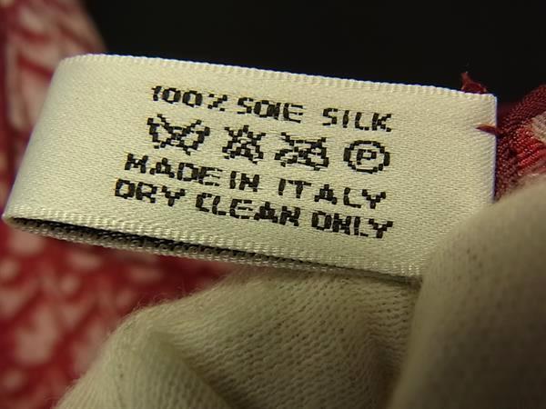 ChristianDior クリスチャンディオール スカーフ トロッター レッド シルク100% レディース 美品