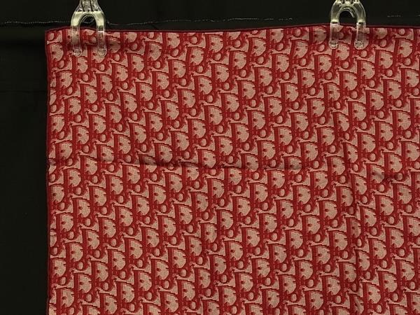ChristianDior クリスチャンディオール スカーフ トロッター レッド シルク100% レディース 美品