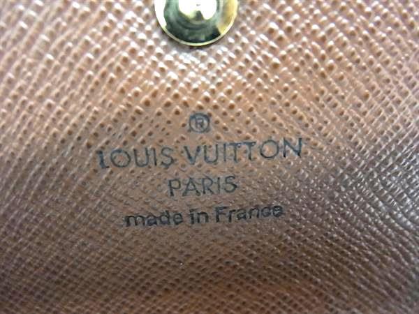LOUIS VUITTON ルイヴィトン キーケース モノグラム ミュルティクレ6 M62630 ブラウン PVC レザー ユニセックス 6連 ゴールド金具