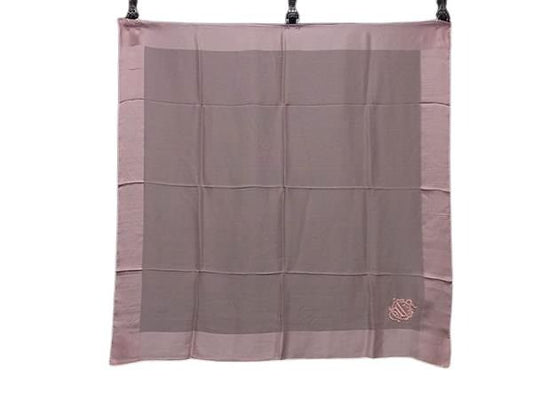 ChristianDior クリスチャンディオール スカーフ ピンク シルク100% レディース 大判