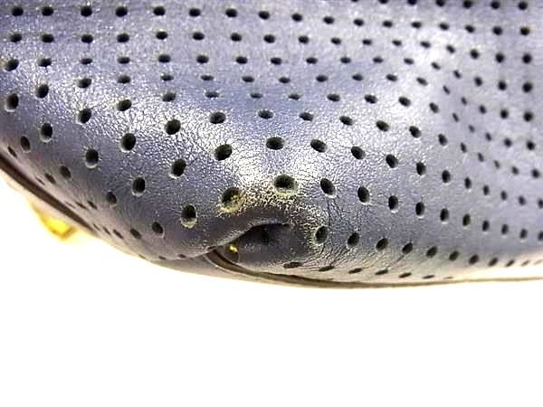 COACH コーチ ショルダーバッグ レガシー 22762 ネイビー レザー レディース タッセル