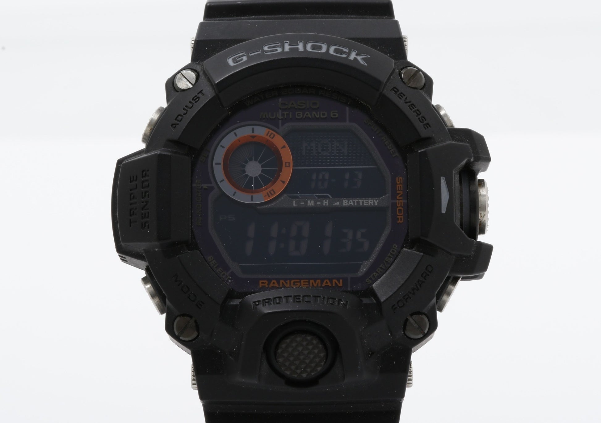 CASIO カシオ 時計 GSHOCK MASTER OF G LAND RANGEMAN GW9400BJ1JF ブラック 樹脂 メンズ デジタル 超美品