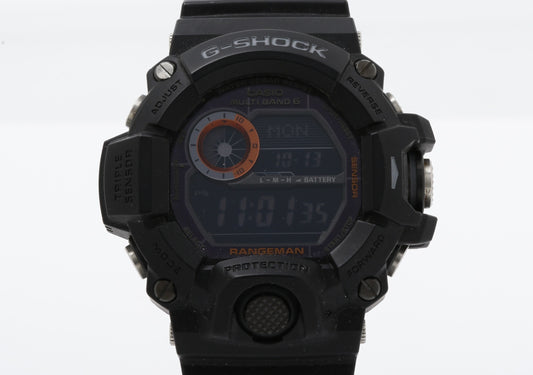 CASIO カシオ 時計 GSHOCK MASTER OF G LAND RANGEMAN GW9400BJ1JF ブラック 樹脂 メンズ デジタル 超美品