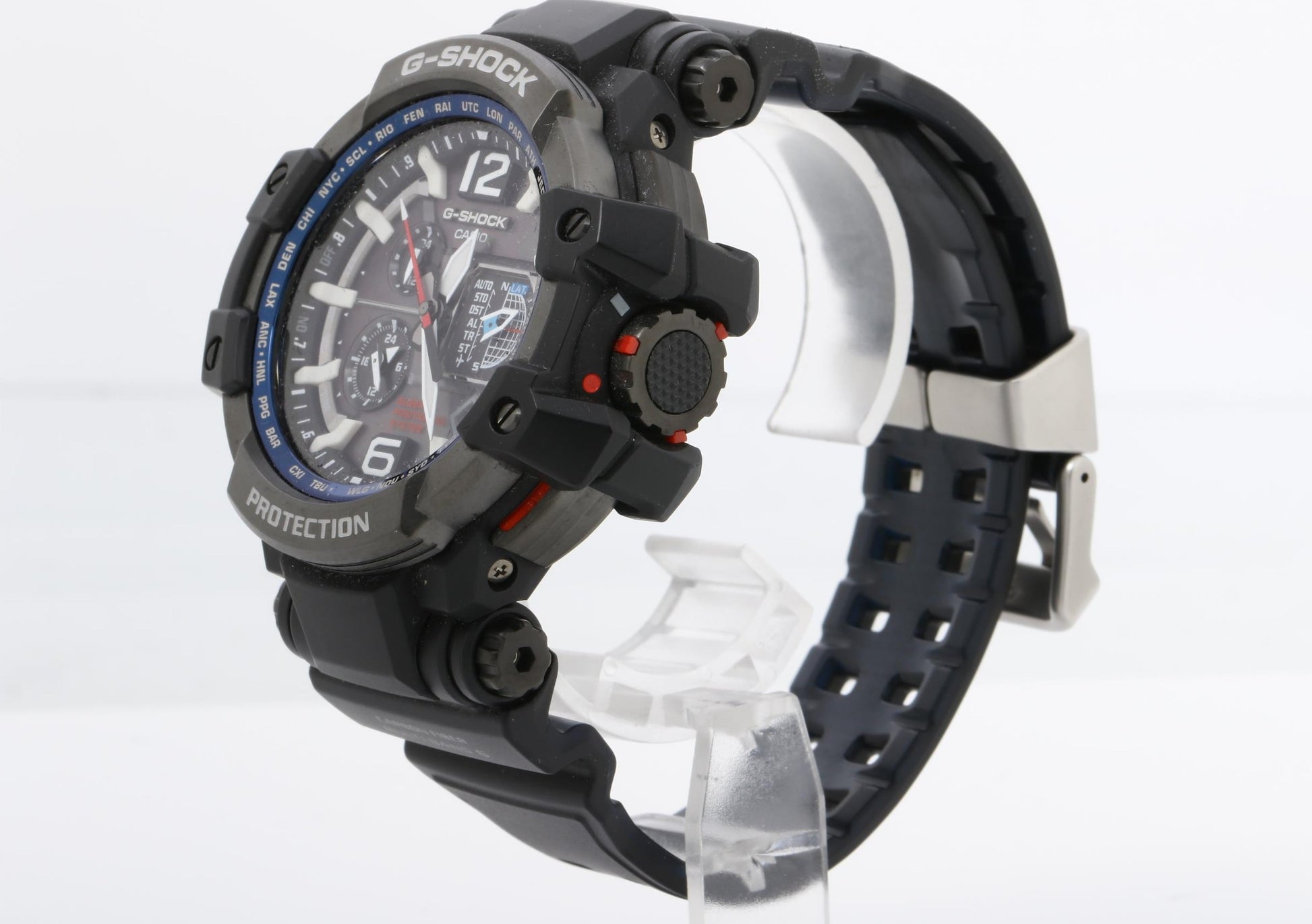 CASIO カシオ 時計 GSHOCK スカイコックピット GPW10001AJF ブラック 樹脂 ステンレススチール メンズ アナログ 超美品