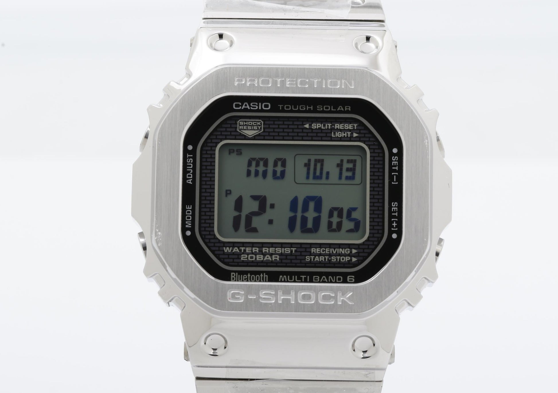 CASIO カシオ 時計 GSHOCK FULL METAL 5000 SERIES GMWB5000D1JF シルバー ステンレススチール メンズ デジタル 新品未使用展示品