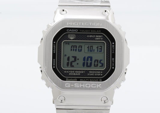 CASIO カシオ 時計 GSHOCK FULL METAL 5000 SERIES GMWB5000D1JF シルバー ステンレススチール メンズ デジタル 新品未使用展示品