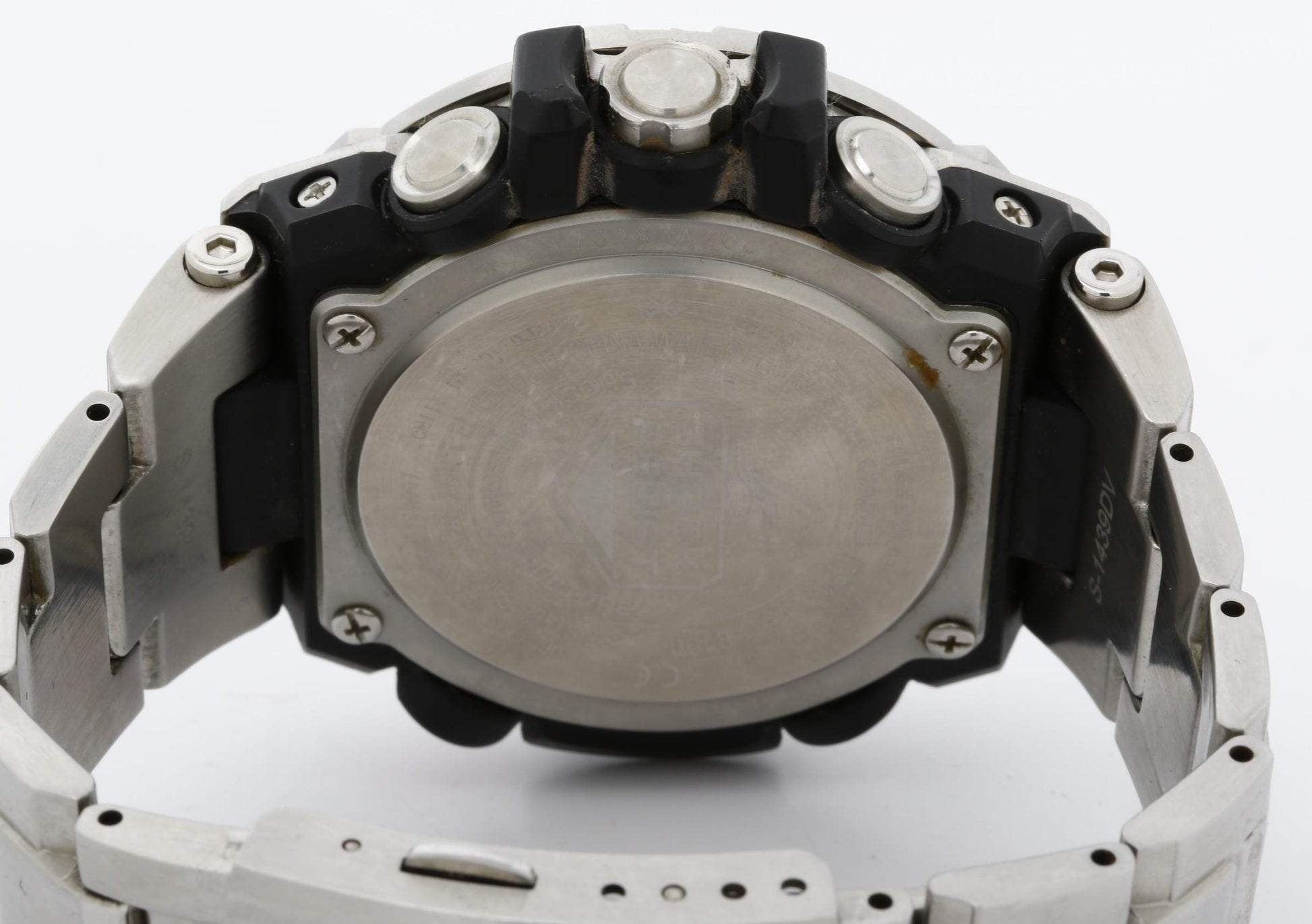 CASIO カシオ 時計 GSHOCK GSTEEL GSTB100 Series GSTB100 ブラック シルバー 樹脂 ステンレススチール メンズ アナログ