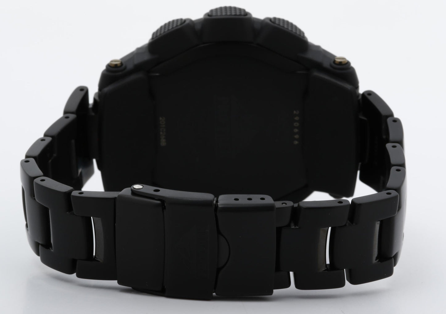 CASIO カシオ 時計 プロトレック PRW5100YT ブラック ステンレススチール メンズ アナデジ 超美品