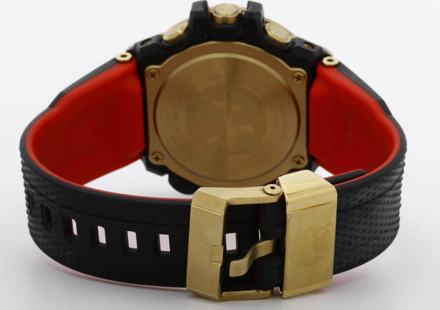 CASIO カシオ 時計 GSHOCK GSTB100RH ブラック ゴールド 樹脂 ステンレススチール メンズ 八村塁モデル アナログ 美品