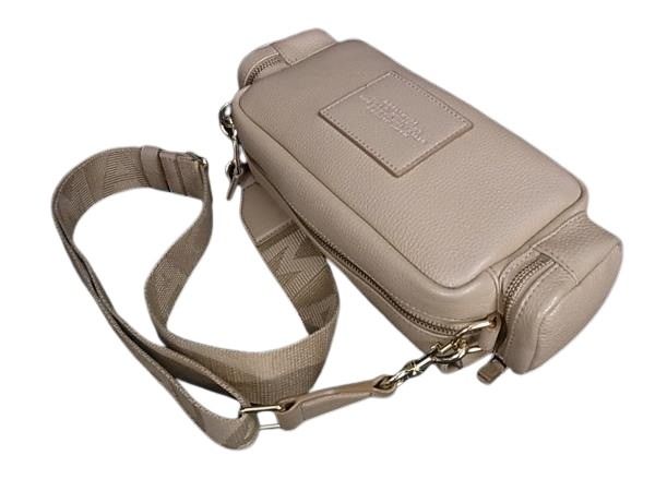 MARC JACOBS マークジェイコブス ショルダーバッグ ザ レザー カーゴ バッグ ブラウン系 レザー レディース 2WAY 美品