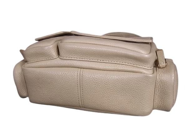 MARC JACOBS マークジェイコブス ショルダーバッグ ザ レザー カーゴ バッグ ブラウン系 レザー レディース 2WAY 美品