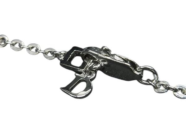 ChristianDior クリスチャンディオール ネックレス シルバー メタル レディース ハート